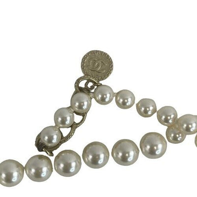 Chanel CC Graduating Pearl 100th Anniversary Necklace Fall 2021