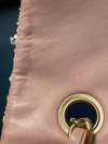 Chanel Good Classic Double Flap in Medium Tweed Pink Crossbody Bag