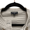 Chanel 16A Paris Rome Beaded Cardigan Sweater 34 US 2 Beige Pristine