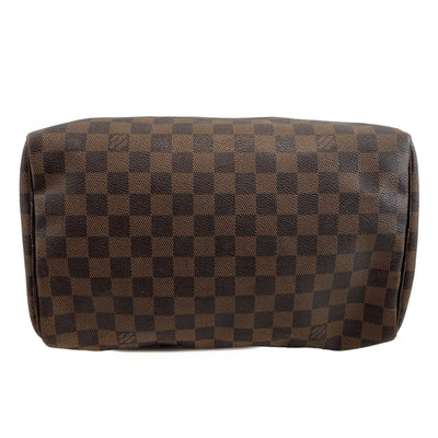 Louis Vuitton Speedy 30 2013 Damier Ebene Brown Handbag