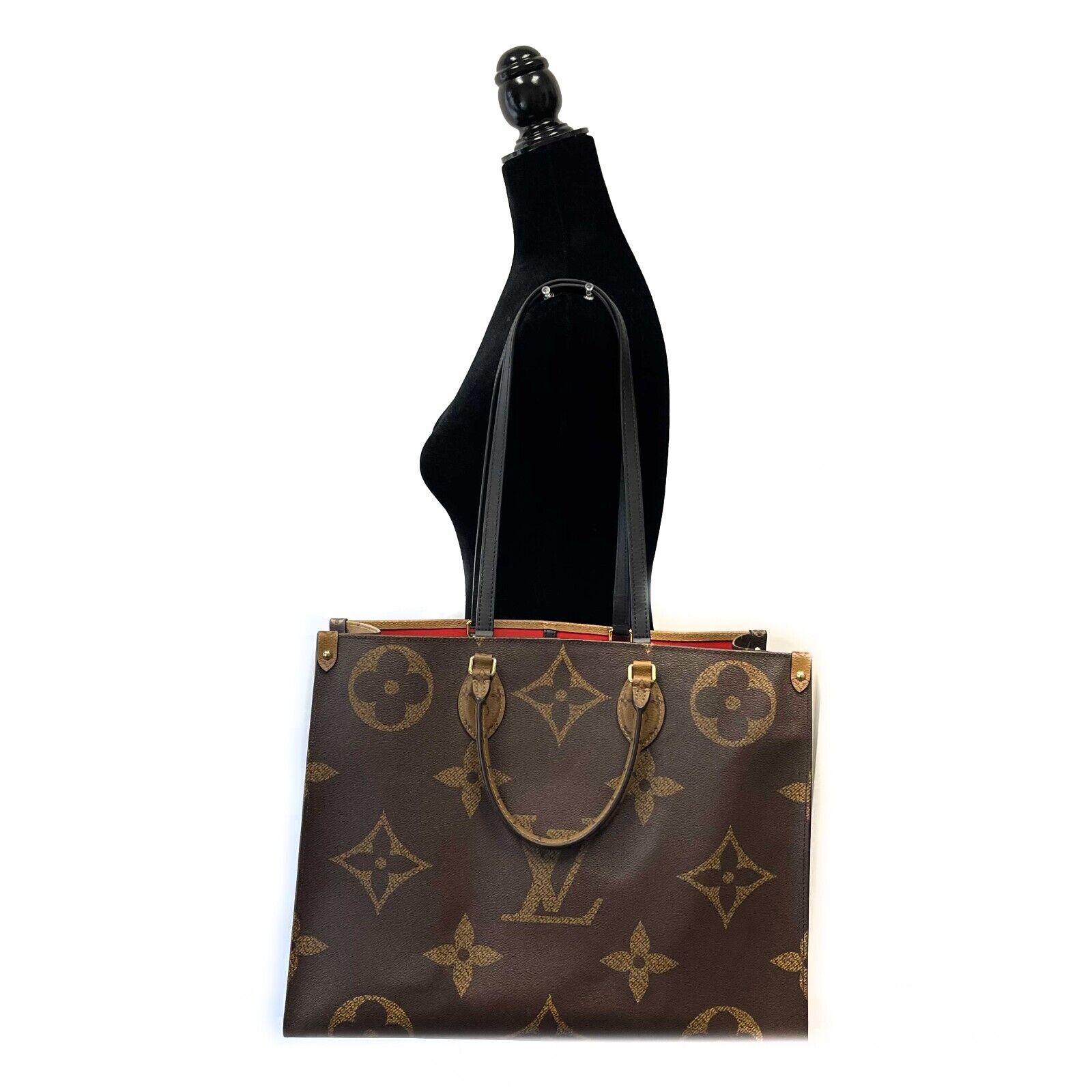 Louis Vuitton Brown Giant Reverse Monogram Coated Canvas OnTheGo