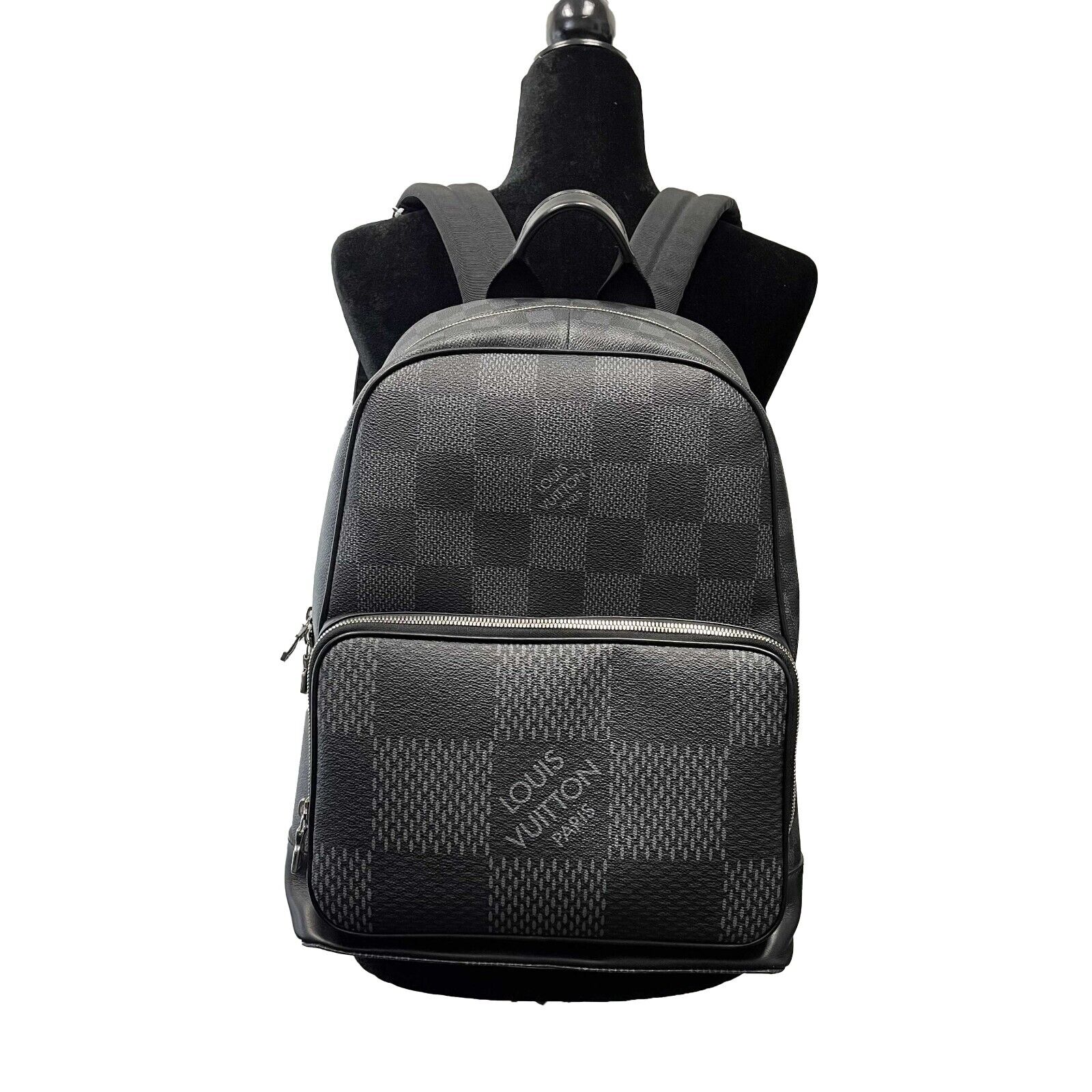 Louis Vuitton - Excellent - Campus Backpack - Gray Damier Graphite 3D -  BougieHabit