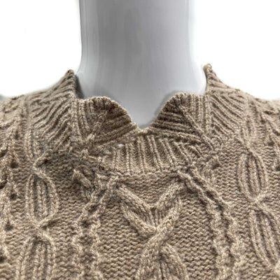 Isabel Marant NEW Emi Knitwear Wool Sweater Beige 34 US 2