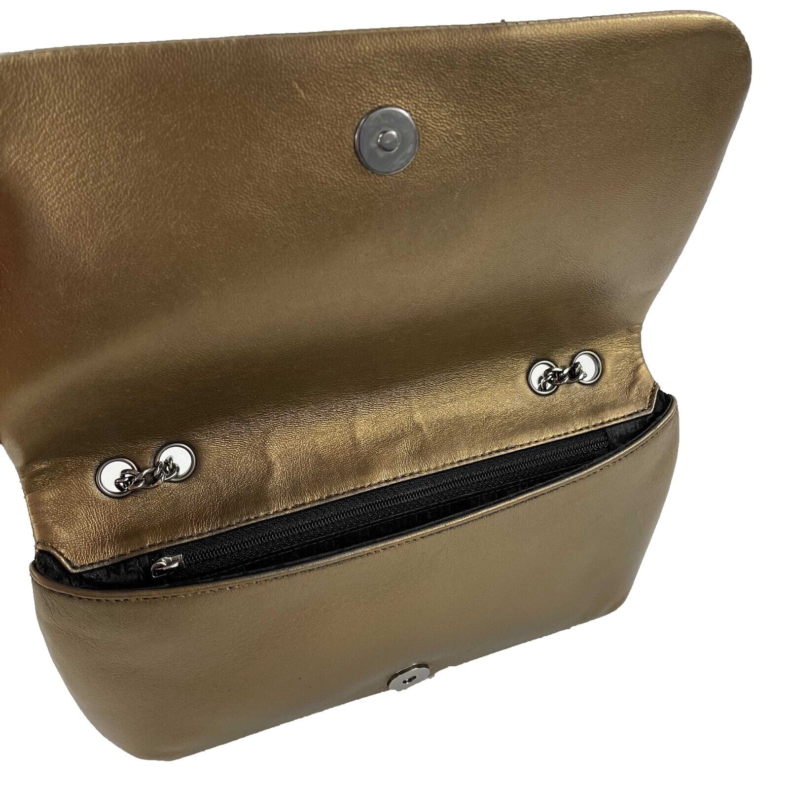 CHANEL - 2008 Rectangular Quilted Leather Full Flap Shoulder Bag