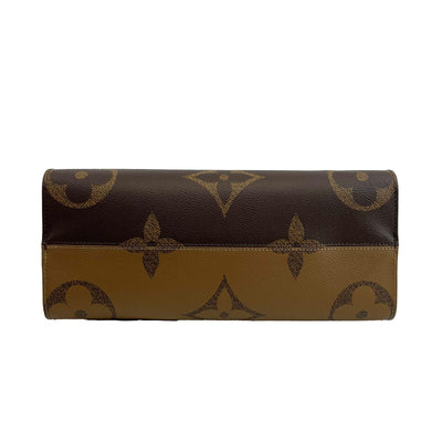 Louis Vuitton OnTheGo MM Monogram Brown Handbag Excellent 2020