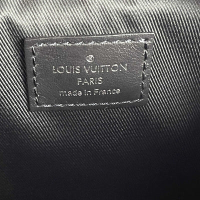 Louis Vuitton Excellent Reverse Monogram Eclipse Keepall XS Black Crossbody Bag