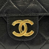 Chanel - Good - Vintage Square flap - Black - Handbag