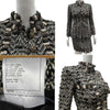 Chanel 08P skirt suit patch blazer jacket gripoix buttons rare 34 US 2 Set
