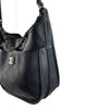 Chanel NEW Jungle Stroll Hobo Quilted Calfskin Medium Blue Crossbody Handbag