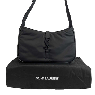 Saint Laurent - YSL NEW Le 5 À 7 Black Nylon Shoulder Bag / Crossbody
