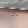 CHANEL - CC Aged Calfskin iPad Cover - Silver / Pink