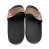 Gucci Women's Flora Bloom Supreme Print Slides Sandal Pink Black 39 US 9