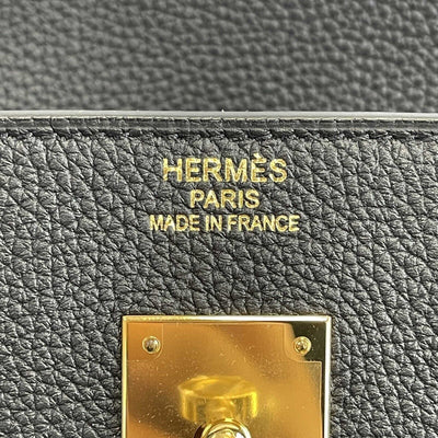 Hermes - NEW Birkin 40 Togo Leather Black Noir 2017 Birkin