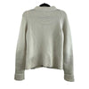 Hermes Excellent Ivory virgin wool cardigan 36 US 4 - zip up sweater coat jacket