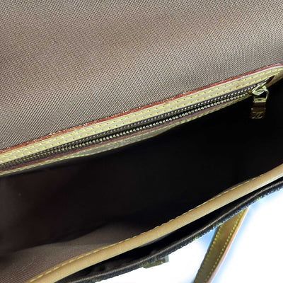 Louis Vuitton - LV Monogram Canvas Sologne Brown Crossbody - Adjustable Strap