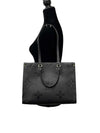 Louis Vuitton - LV OnTheGo MM - Black Leather Tote w/ Shoulder Strap