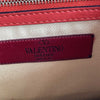 Valentino - Vitello Glam Lock Rockstud Flap - Red Leather Crossbody