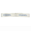 CHANEL - Vintage 99S 1999 Logo Adjustable Nylon Web - White - XS/S - Belt