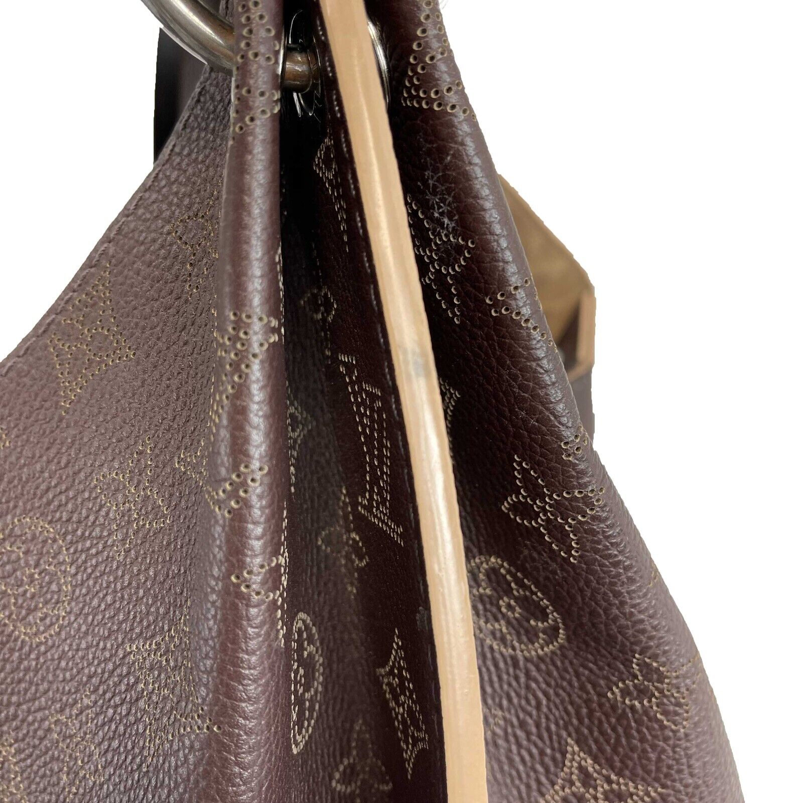 Louis Vuitton Monogram Mahina Carmel Hobo - Brown Hobos, Handbags
