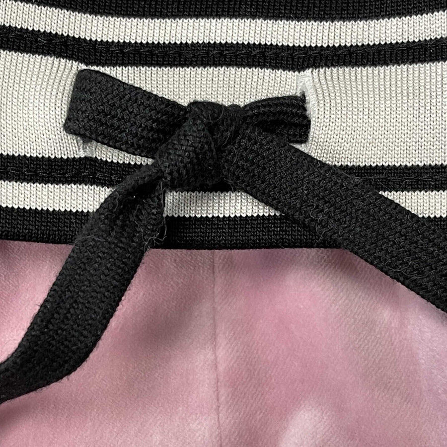 Dolce & Gabbana Queen Of My Life Fashion Devotion Velvet Sweatpants Pink Black 40/US 6