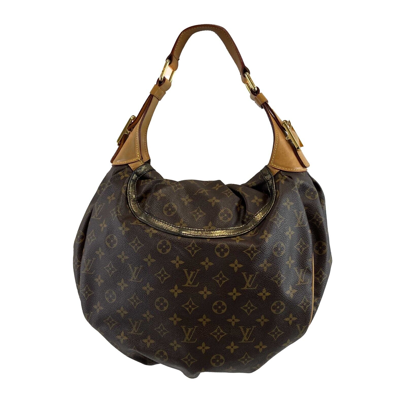 Louis Vuitton Monogram Kalahari GM - Brown Hobos, Handbags