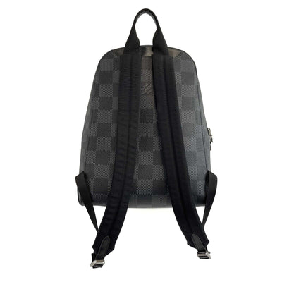 Louis Vuitton - Excellent - Campus Backpack - Gray Damier Graphite 3D Canvas