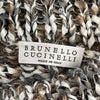Brunello Cucinelli - Pristine - Poncho Fringe Turtleneck Sweater Coat Medium M