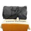 Louis Vuitton Keepall Bandoulière 55 Damier Graphite Black Excellent Duffle