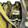 Fendi New w/ Tags Woven Fabric Green Denim Blurred Flowers 40 US 4 / 44 US 8