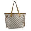 Louis Vuitton Neverfull NM MM Damier Azur Handbag