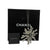 Chanel Excellent CC Comète Pendant 2005 Palladium Plated Strass Necklace