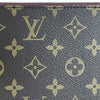 Louis Vuitton - LV Carry All MM Pochette in Monogram Canvas - Brown Wristlet