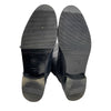 CHANEL - Black Turn Lock CC Leather Boots - 38 US 8