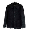 Junya Watanabe Pristine 2003 Black Boucle Wool Tweed Jacket Small