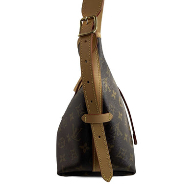 Louis Vuitton CarryAll Hobo Monogram Canvas PM Handbag
