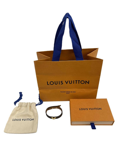 Louis Vuitton - NEW Essential V Bracelet - Brown / Tan - Bracelet