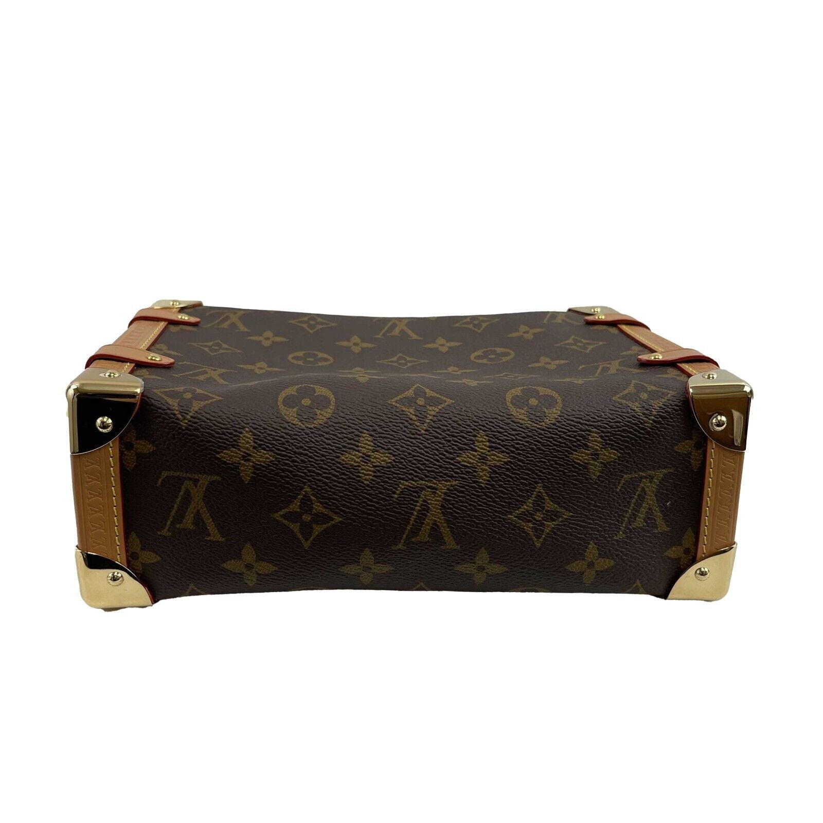 Louis Vuitton Pristine Monogram Side Trunk Crossbody Shoulder Bag