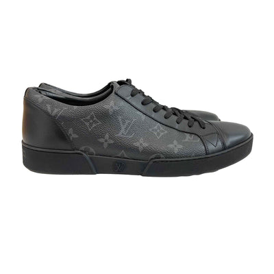 Louis Vuitton -Matchup Leather Low Trainers - Black / Gray - 10 - Shoes US 11
