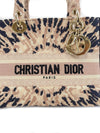 Christian Dior Embroidered Tie Dye Lady Dior Medium