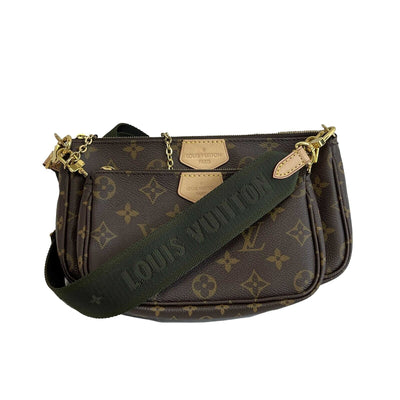 Louis Vuitton - Khaki Multi Pochette - Brown/Beige/Green Crossbody
