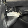 Bottega Calfskin The Chain Pouch Teen Black Shoulder Bag