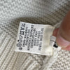 Hermes Excellent Ivory virgin wool cardigan 36 US 4 - zip up sweater coat jacket