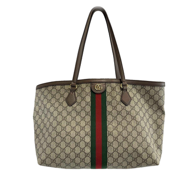 Gucci - Good - Ophidia GG Medium Shoulder Tote - Beige & Ebony - Handbag