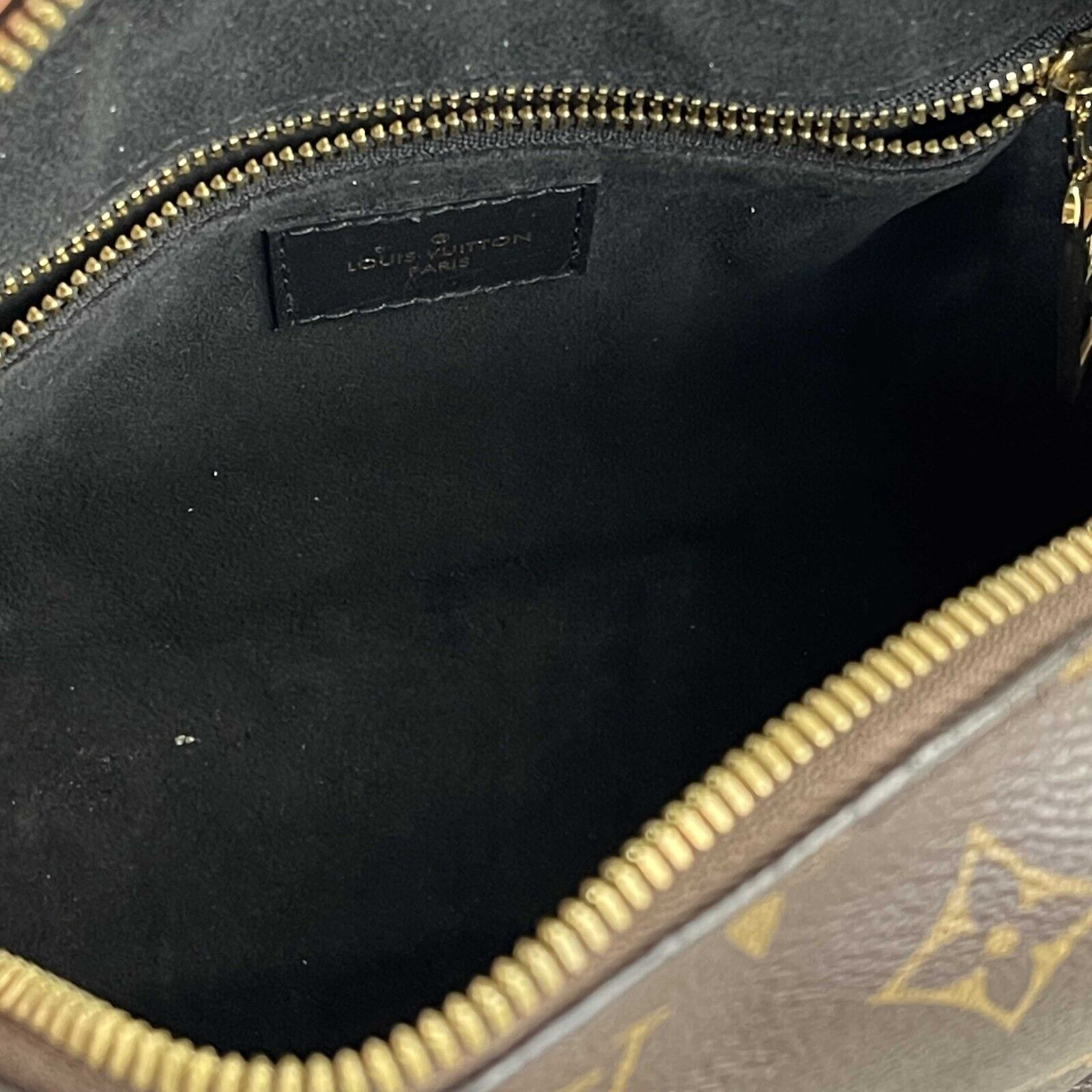 Louis Vuitton Petite Malle Souple Monogram Crossbody Handbag