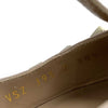 Valentino Rockstud Patent Nappa Ankle Strap 100mm Blush Poudre