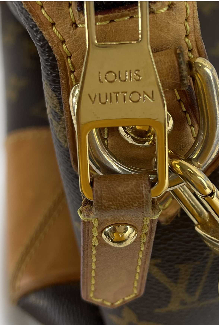Louis Vuitton Monogram Canvas Shoulder Strap Brown
