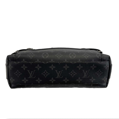 Louis+Vuitton+Odyssey+Gun+Metal+Hardware+Messenger+Bag+PM+Black+