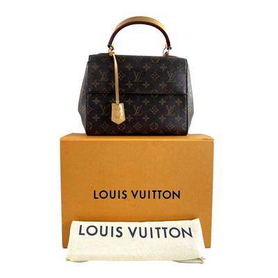 Louis Vuitton Cluny Monogram Canvas Top Handle Monogram BB