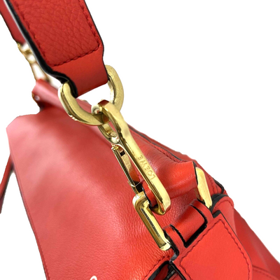 Loewe Puzzle Scarlet Medium Handbag Excellent