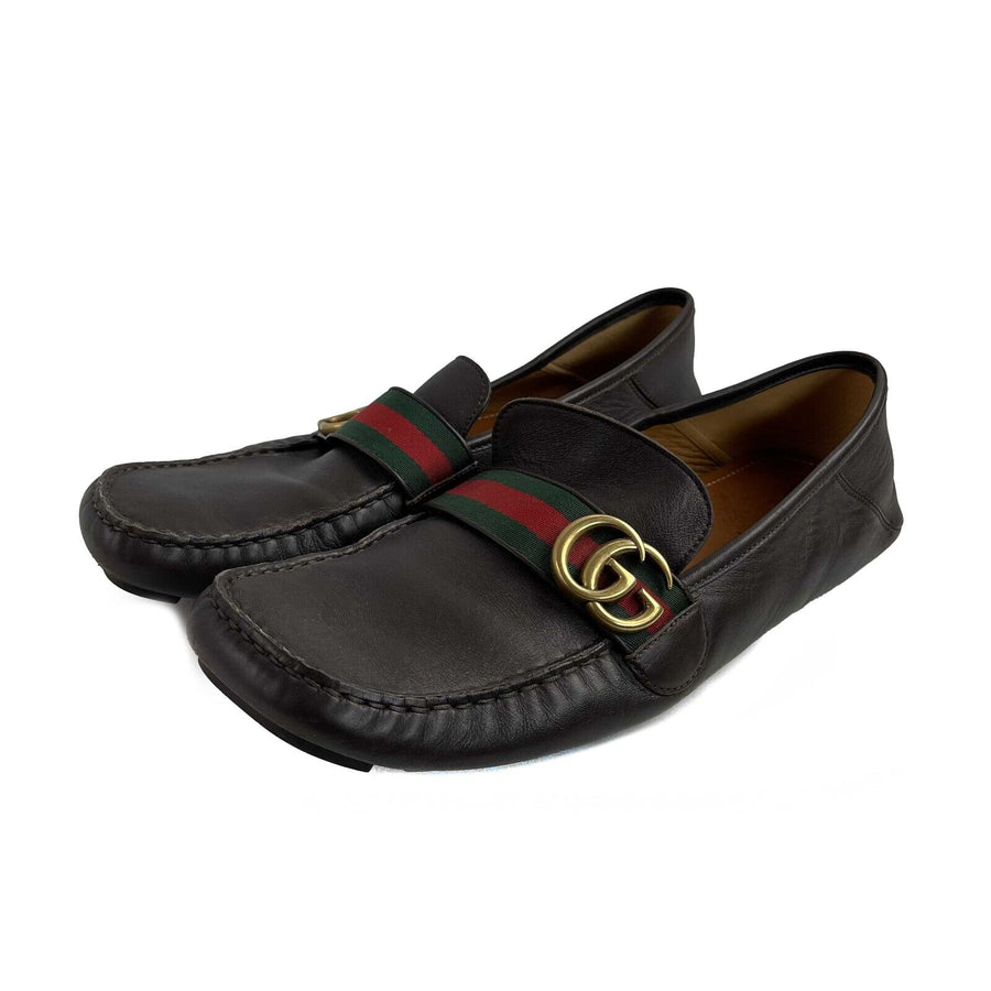 Gucci GG Marmont Web Loafers 11